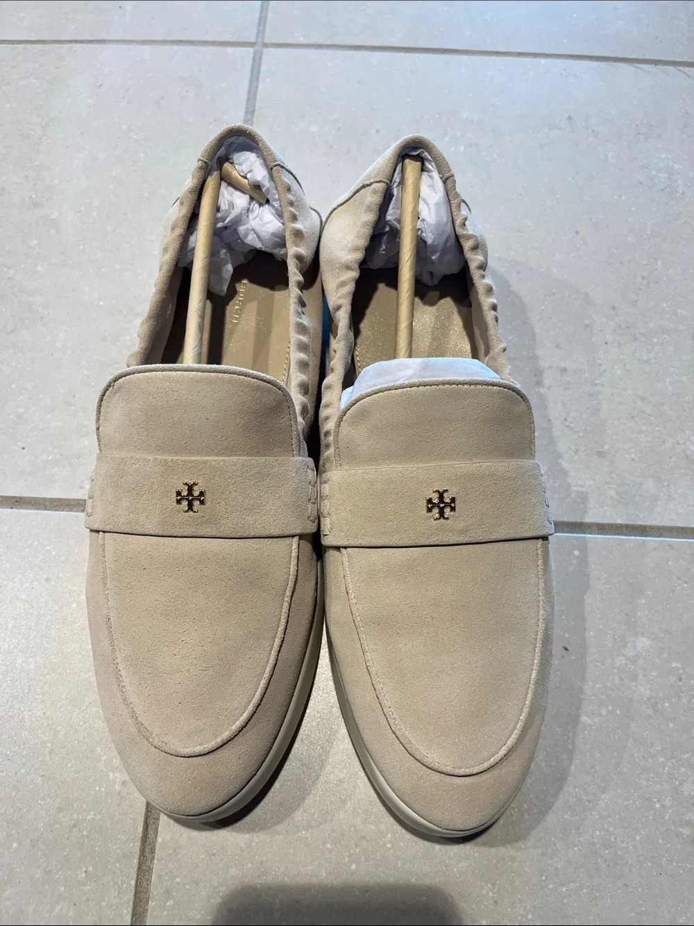 Tory Burch | Ballet Sport Loafer | Sand Dune | Size 9.5
